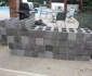 mortar cinder blocks